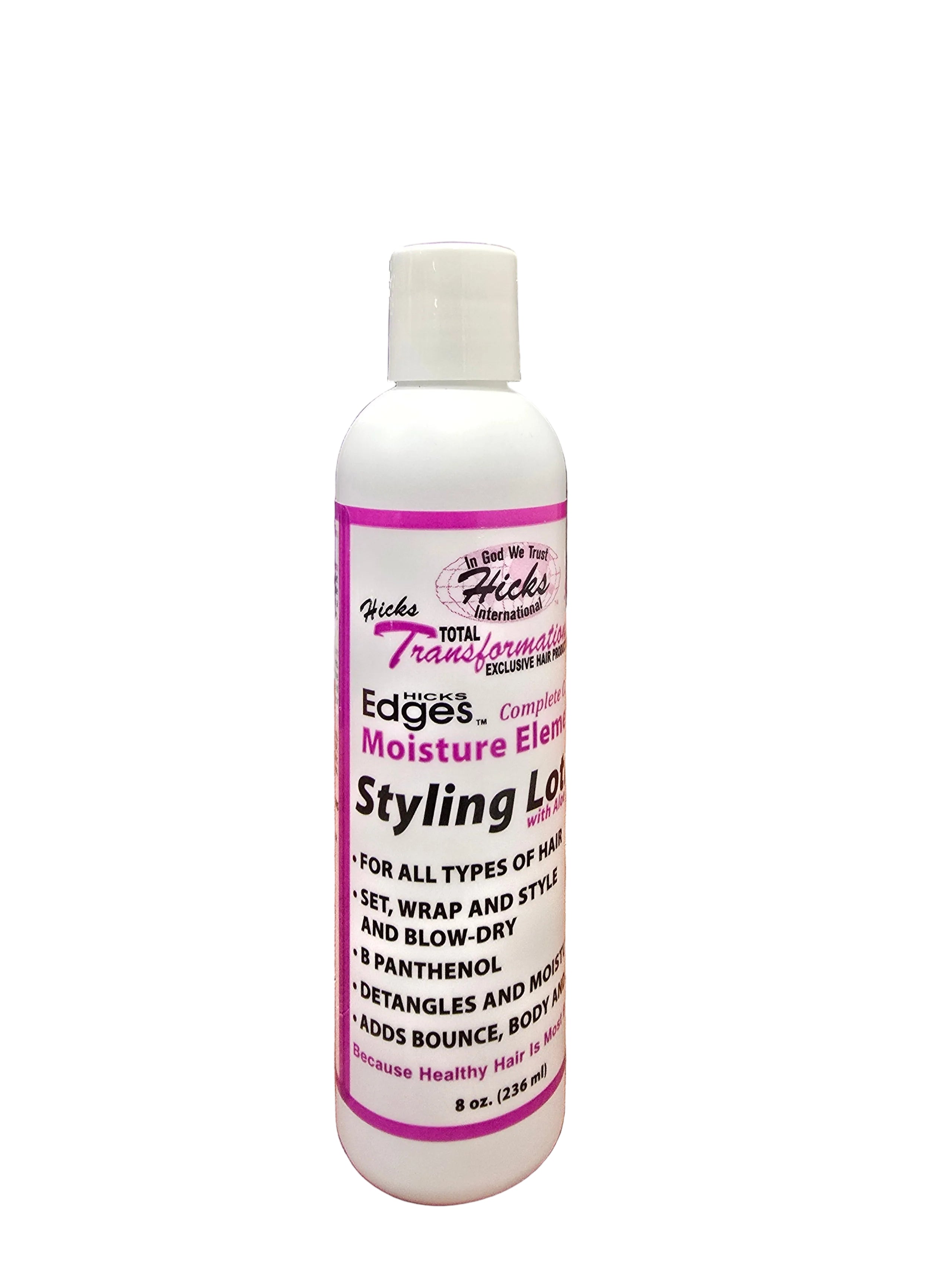 Hicks Styling Lotion with Aloe 8oz